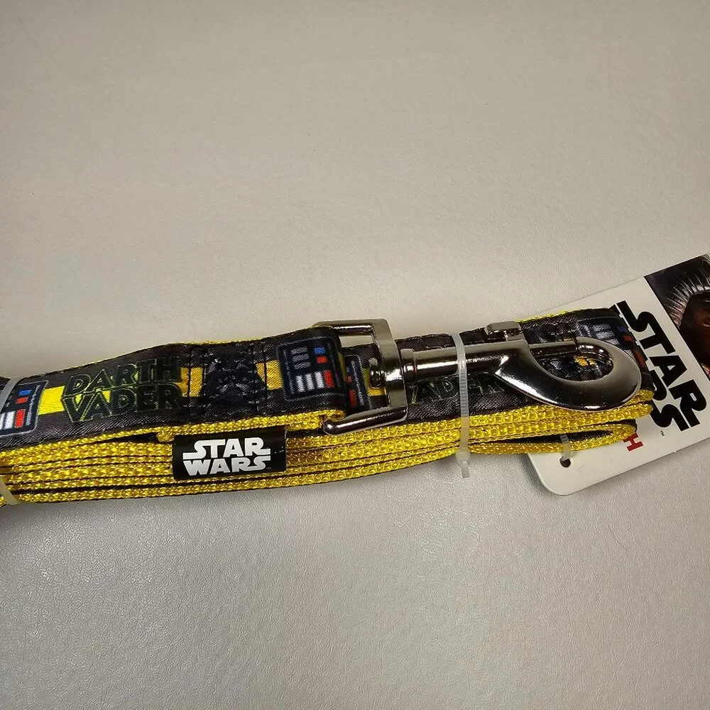 Star Wars Darth Vader 6' Pet Leash NEW Disney Dog Walking